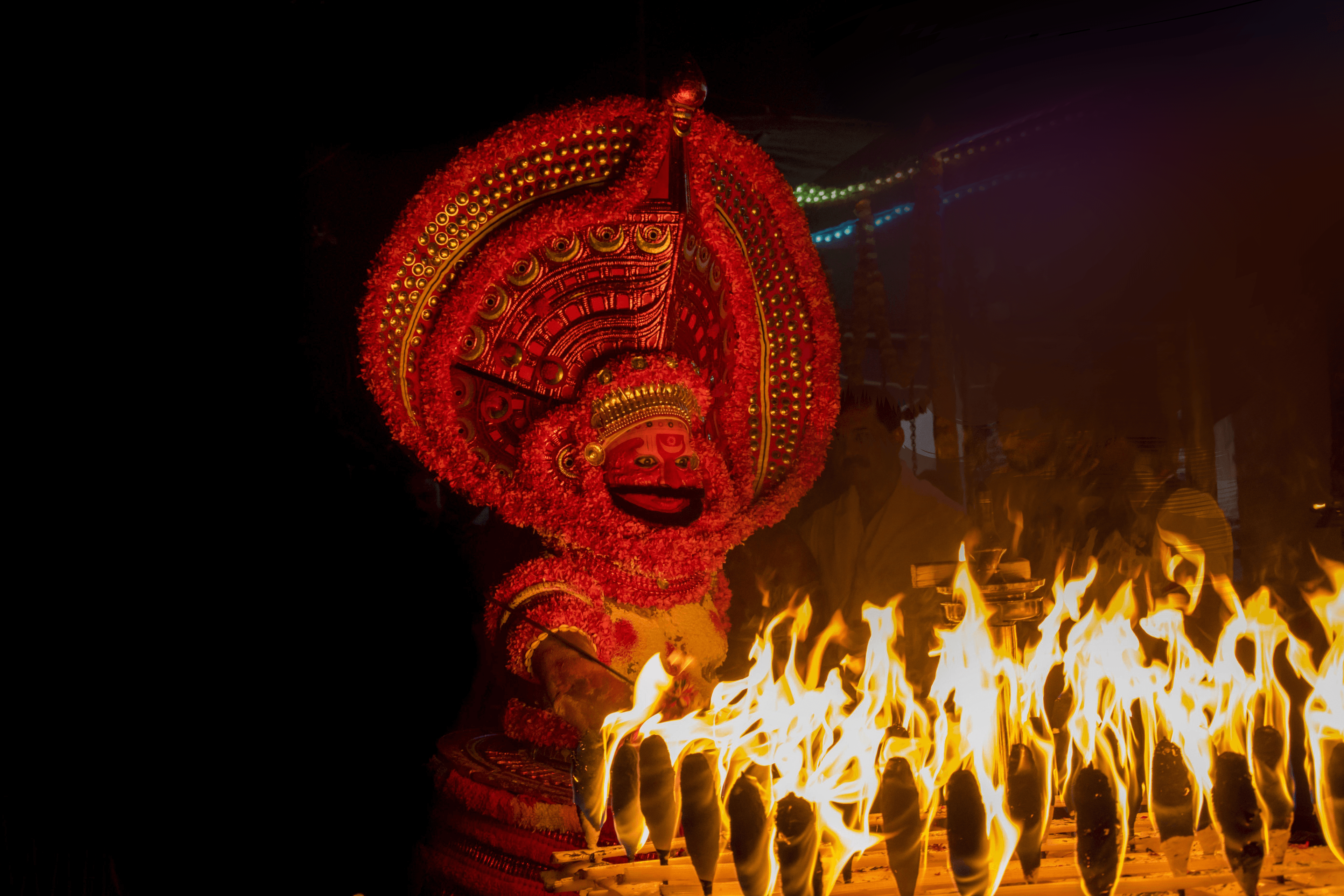 Theyyam performer
